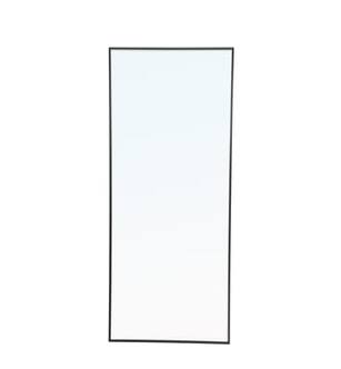 ARKA-E MR4084BK Wall Mounted Mirror in Black