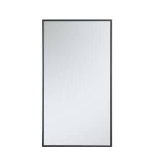 ARKA-E MR42036BK Wall Mounted Mirror in Black