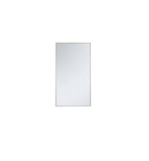 ARKA-E MR42036S Wall Mounted Mirror in Silver