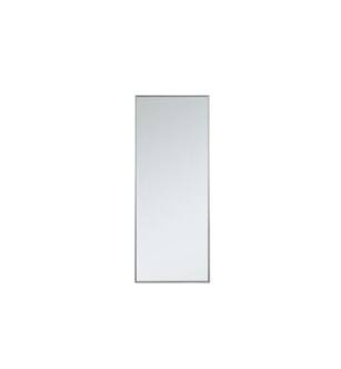 ARKA-E MR42460S Wall Mounted Mirror in Silver
