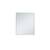 Arka MR43036S Wall Mounted Mirror in Silver