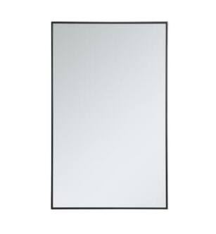 ARKA-E MR43048BK Wall Mounted Mirror in Black