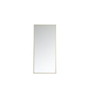 ARKA-E MR43060BR Wall Mounted Mirror in Brass