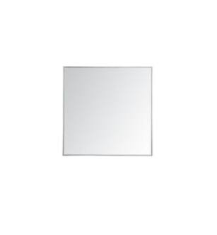 ARKA-E MR43636S Wall Mounted Mirror in Silver