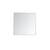 Arka MR43636S Wall Mounted Mirror in Silver