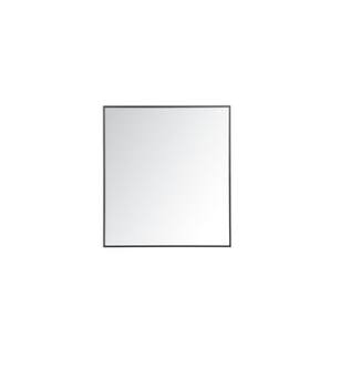 ARKA-E MR43640BK Wall Mounted Mirror in Black