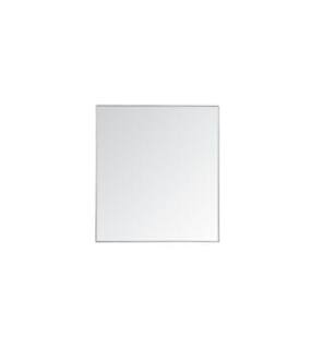 ARKA-E MR43640S Wall Mounted Mirror in Silver