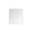 Arka MR43640S Wall Mounted Mirror in Silver