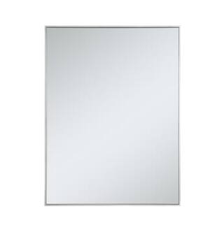 ARKA-E MR43648S Wall Mounted Mirror in Silver