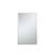 Arka MR43660BR Wall Mounted Mirror in Brass