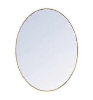 ARKA-E MR4630BR Wall Mounted Mirror in Brass