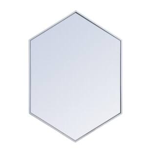 ARKA-E MR4424S Wall Mounted Mirror in Silver