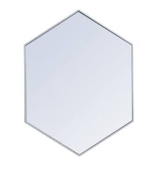 ARKA-E MR4430S Wall Mounted Mirror in Silver