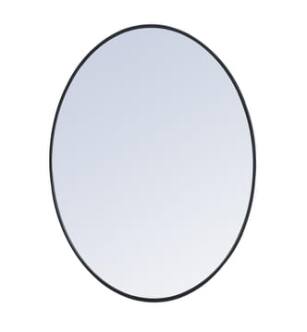 ARKA-E MR4630BK Wall Mounted Mirror in Black