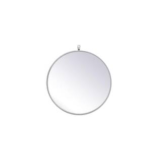 ARKA-E MR4721S Wall Mounted Mirror in Silver