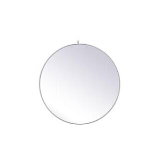 ARKA-E MR4739S Wall Mounted Mirror in Silver