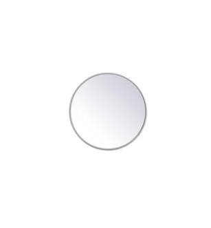 ARKA-E MR4818S Wall Mounted Mirror in Silver