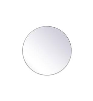 ARKA-E MR4839S Wall Mounted Mirror in Silver