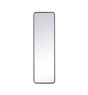 ARKA-E MR801860BK Wall Mounted Mirror in Black/Black