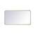 Arka MR802240BR Wall Mounted Mirror in Brass/Brass