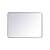 Arka MR802432S Wall Mounted Mirror in Silver/Silver