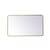 Arka MR802440BR Wall Mounted Mirror in Brass/Brass