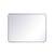 Arka MR802736S Wall Mounted Mirror in Silver/Silver