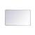 Arka MR803048S Wall Mounted Mirror in Silver/Silver