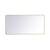 Arka MR803060BR Wall Mounted Mirror in Brass/Brass