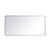 Arka MR803060S Wall Mounted Mirror in Silver/Silver