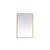 Arka MRE62030BR Wall Mounted Mirror in Brass/Brass