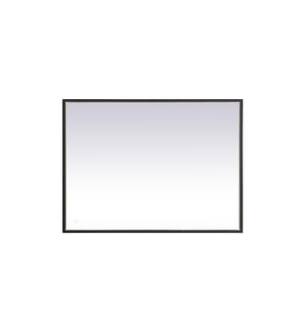 ARKA-E MRE63040BK Wall Mounted Mirror in Black/Black