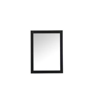 ARKA-E VM22432BK Wall Mounted Mirror in Black/Silver