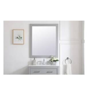 ARKA-E VM23036GR Wall Mounted Mirror in Grey