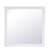 Arka VM23636WH Wall Mounted Mirror in White