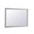 Arka VM24836GR Wall Mounted Mirror in Grey