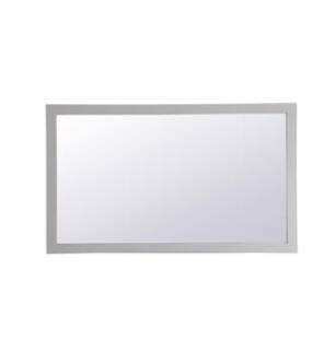 ARKA-E VM26036GR Wall Mounted Mirror in Grey