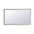 Arka VM26036GR Wall Mounted Mirror in Grey