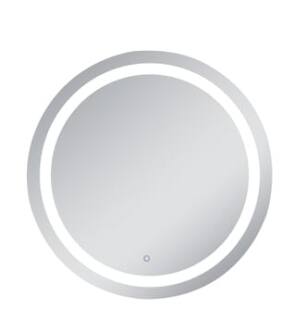 ARKA-E MRE23636 Wall Mounted Led Mirror in Silver