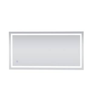 ARKA-E MRE13672 Wall Mounted Led Mirror in Silver