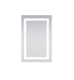 ARKA-E MRE-6001 Wall Mounted Led Mirror in Glossy White