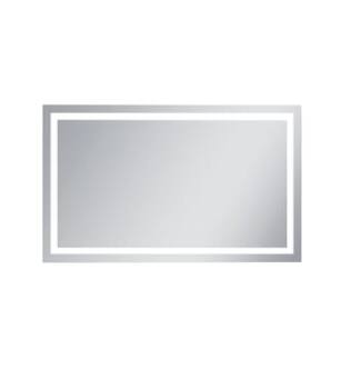 ARKA-E MRE73660 Wall Mounted Led Mirror in Silver