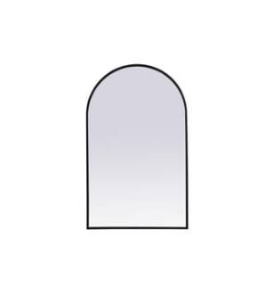 ARKA-E MR1A2236BLK Wall Mounted Mirror in Black