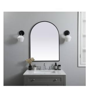 ARKA-E MR1A2736BLK Wall Mounted Mirror in Black