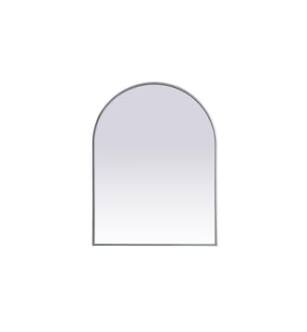 ARKA-E MR1A2736SIL Wall Mounted Mirror in Silver