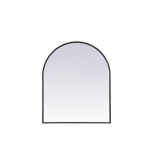 ARKA-E MR1A3036BLK Wall Mounted Mirror in Black