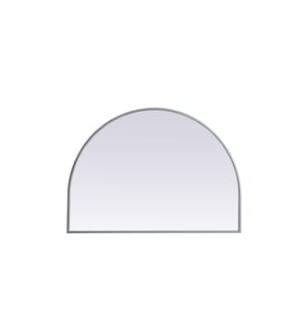 ARKA-E MR1A3324SIL Wall Mounted Mirror in Silver