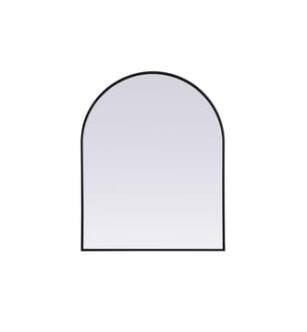 ARKA-E MR1A3342BLK Wall Mounted Mirror in Black