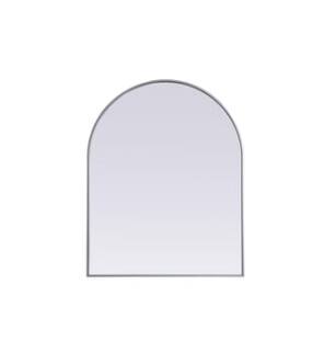 ARKA-E MR1A3342SIL Wall Mounted Mirror in Silver