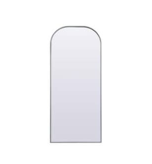 ARKA-E MR1B2866SIL Wall Mounted Mirror in Silver